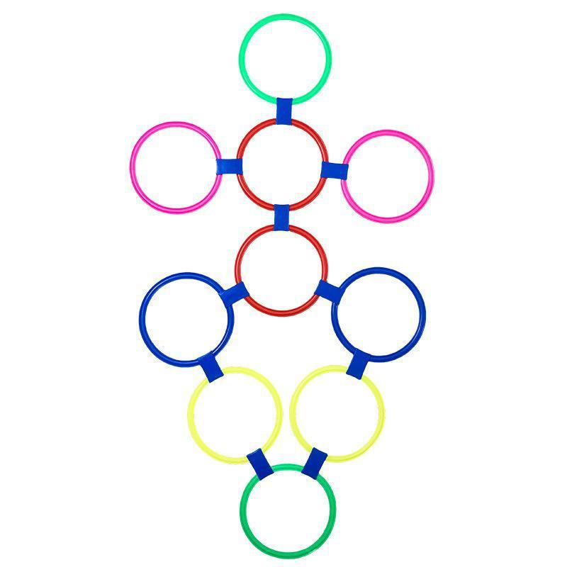 Children's Jumping Lattice Circle Ring Physical Fitness And Agility Training Equipment