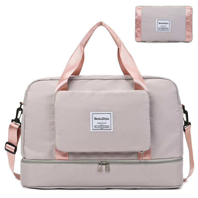 Foldable Travel Duffel Bags Sports Gym Tote Bag Women & Men