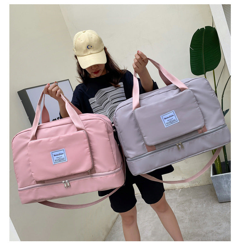 Foldable Travel Duffel Bags Sports Gym Tote Bag Women & Men